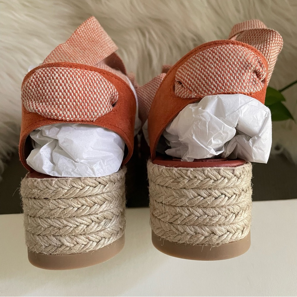 Ulla Johnson Women's Abia Platform Espadrilles Arabian Spice Suede 10 NIB - Picture 14 of 16